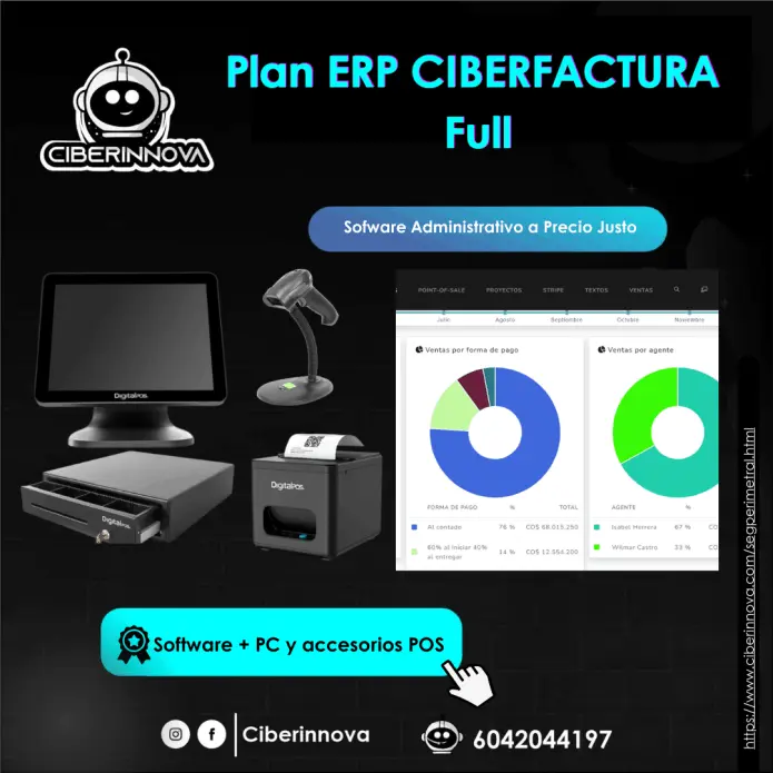 Plan ERP CIBERFACTURA Full